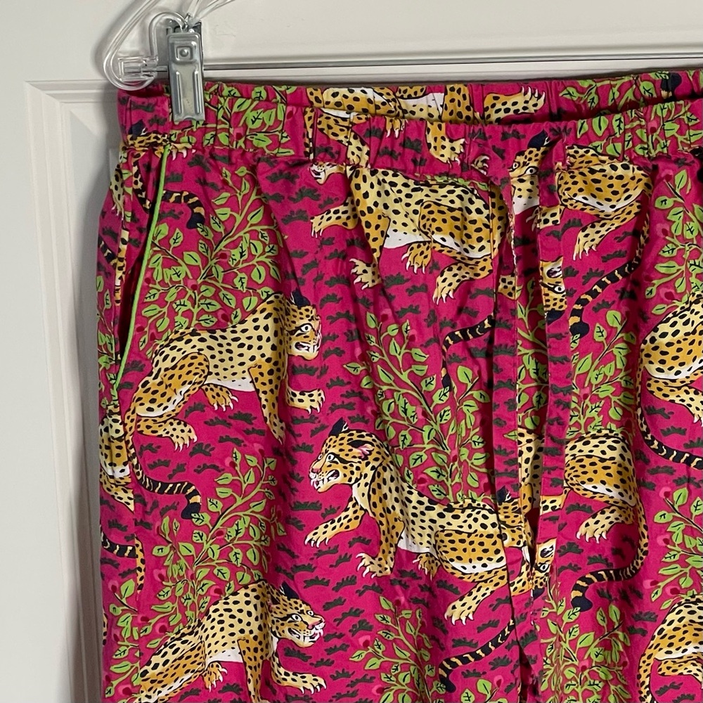 Printfresh Pink Leopard Print Pants - image 4